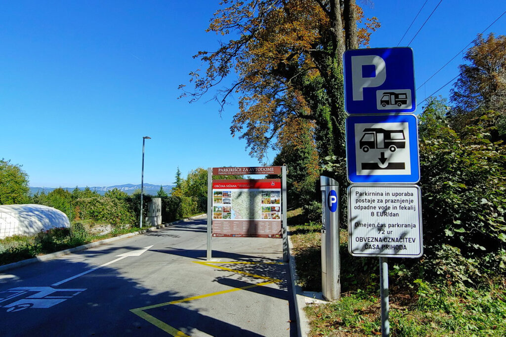 Postajališče za avtodome Sežana